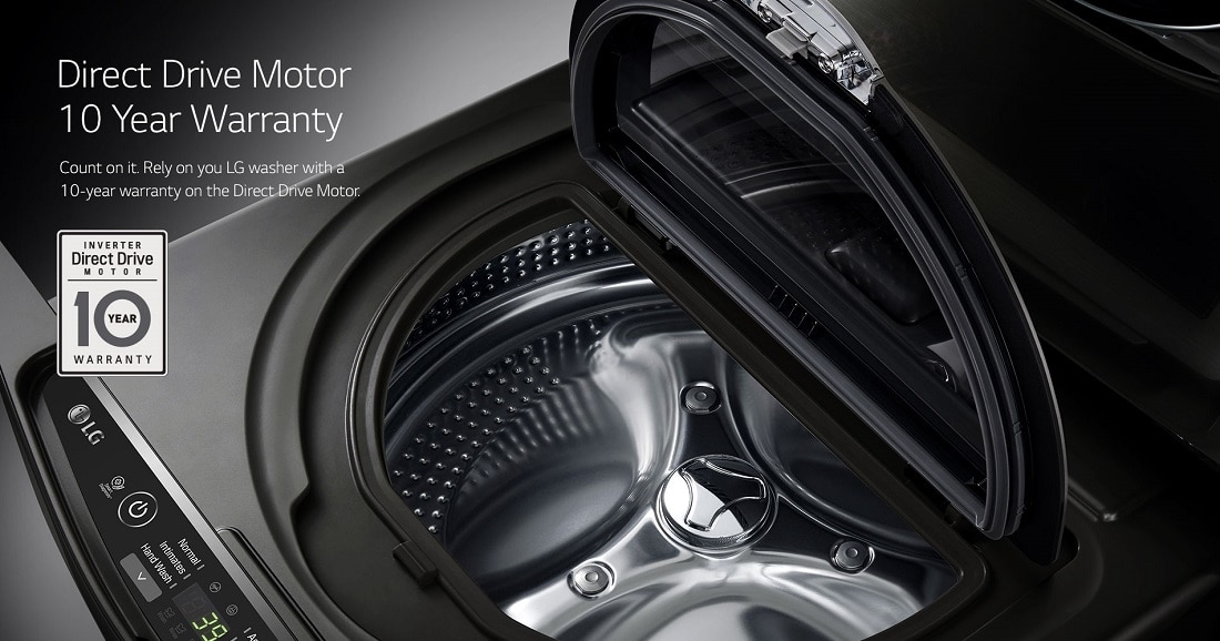 LG Electronics 27 in. 1.0 cu. ft. SideKick Pedestal Washer with